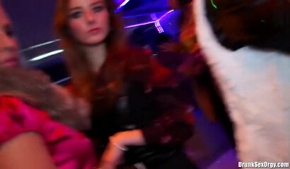 Crazy MILFs fucking in an orgy at the party