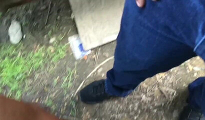 Mature crackhead sucks and fucks anally for cash