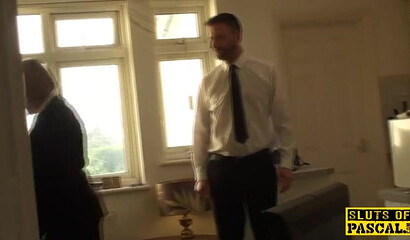 Mature British slut Amy Goodhead gets her pierced cunt demolished