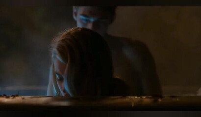 Sexy MILF gets screwed doggystyle in the dark