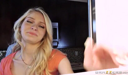 Stepmom joins a couple in a intense 3some