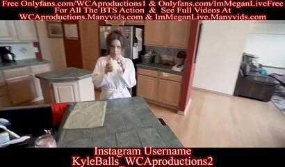 My French stepmom strips, shows me her big tits and bangs me hard