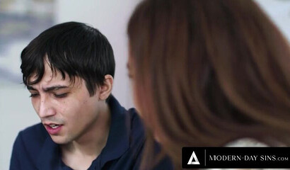 Busty mom helped me lose my virginity