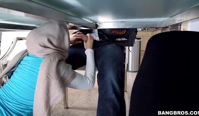 Muslim mom Julianna Vega and daughter Mia Khalifa share my boner in POV