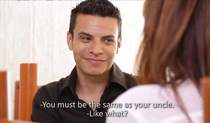 Cute nephew loves fucking my big tits & mature muff