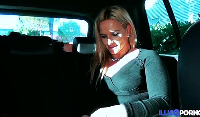 Curvy wife cuckolds her man with a stranger