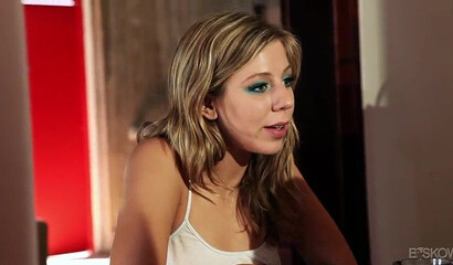 Eating my girlfriend's pussy at the dining table