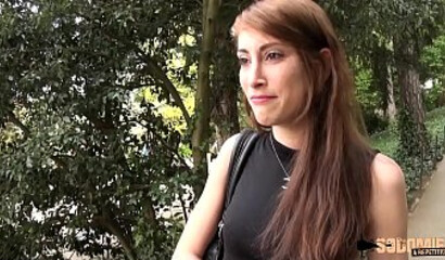 Tall ginger Carlie gets seduced and fucked by an old man