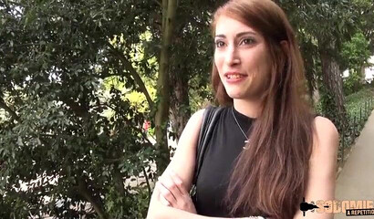 Tall ginger Carlie gets seduced and fucked by an old man