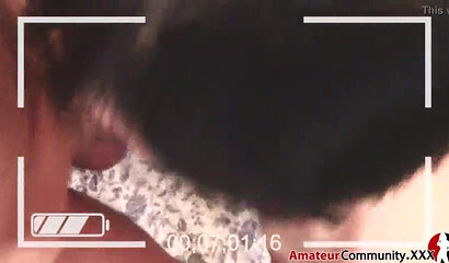 Granny lady rough blowjob