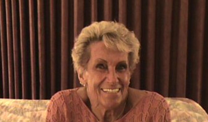 Cute granny Shirley gets face fucked at the audition