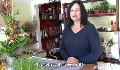 Czech lady accepts my offer and gets fucked for cash in her workplace