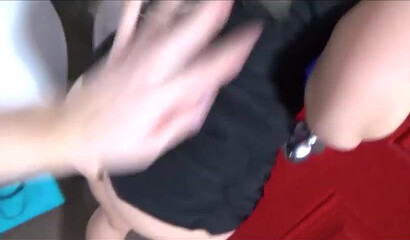 Blonde nympho Ashley Fires fucks me hard after school