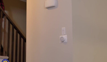 Charming Canadian milf Brandii Banks in a short tight dress seduces a younger guy