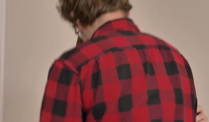 Charming Canadian milf Brandii Banks in a short tight dress seduces a younger guy