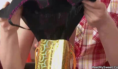 Old couple seduce teen into family threesome