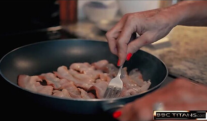 BBC Hotwife GILF DP Gangbang Fucked By Black Bull Cocks