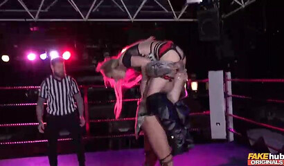 Big Tits blonde girls fucking and fighting huge massive tits squirt orgasm