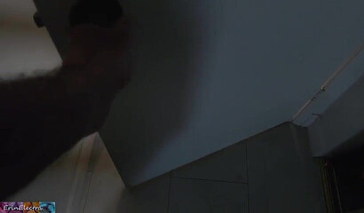 As the stepmom cleans the bathtub a cock ends up fucking her
