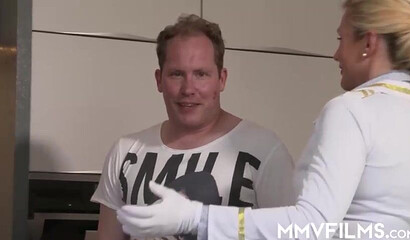 Milf stewardess got around now she wants that hubby cock for a change