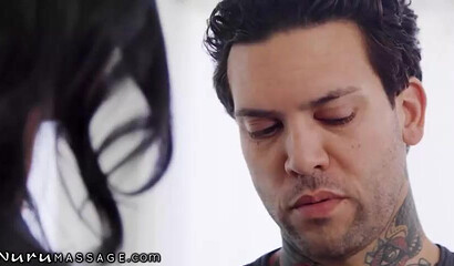 Super hot and sensual milf Nuru massage that led to a steamy fuck